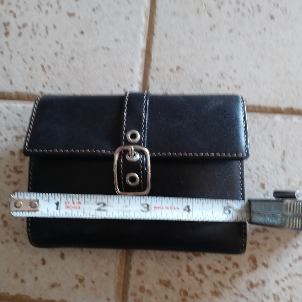 COACH Black Leather Wallet